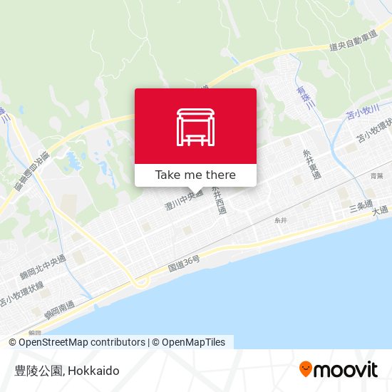 豊陵公園 map