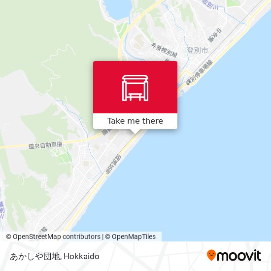 あかしや団地 map