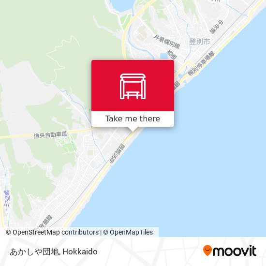 あかしや団地 map