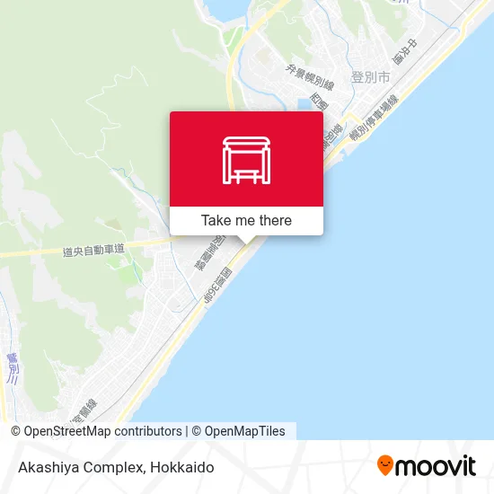 Akashiya Complex map