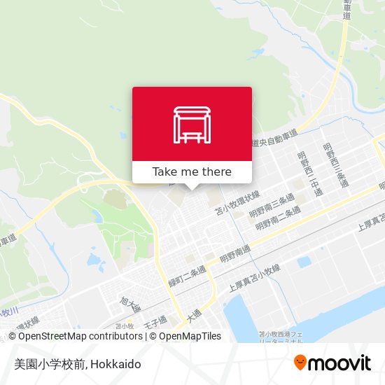 美園小学校前 map