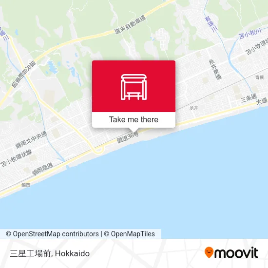 三星工場前 map