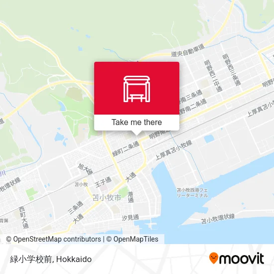 緑小学校前 map