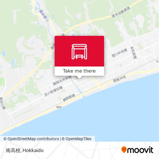 南高校 map