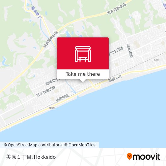 美原１丁目 map