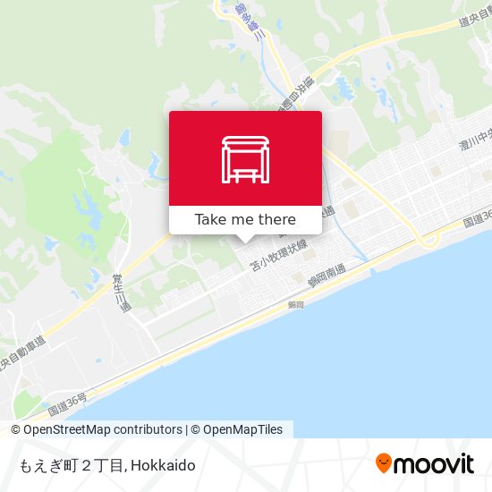 もえぎ町２丁目 map