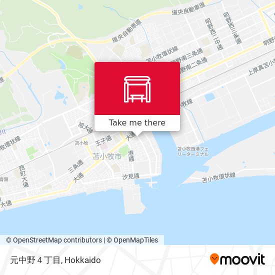 元中野４丁目 map