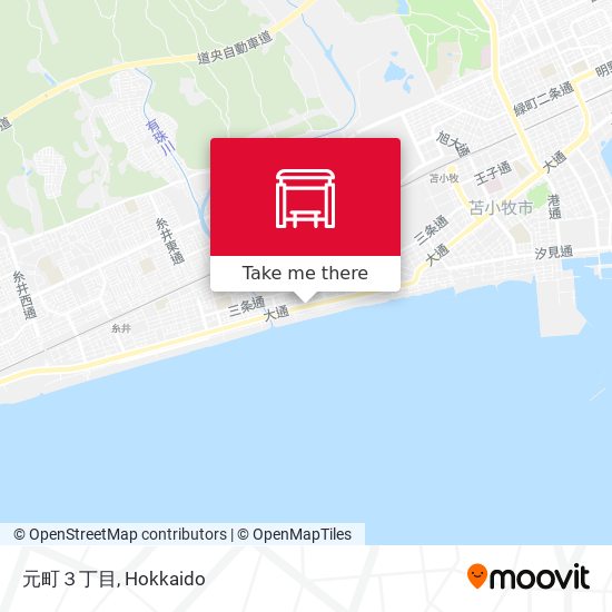 元町３丁目 map