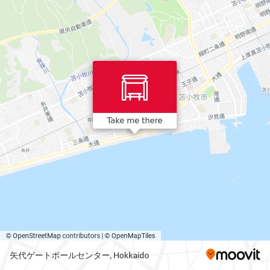 矢代ゲートボールセンター map