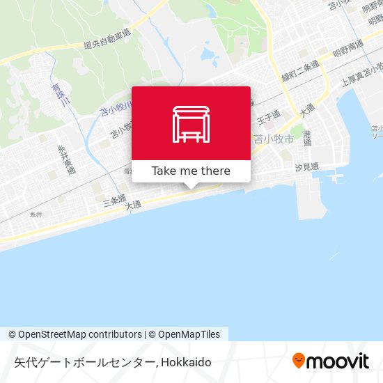 矢代ゲートボールセンター map