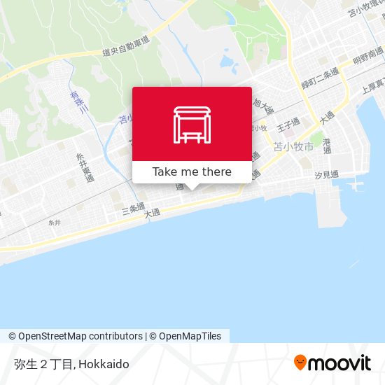 弥生２丁目 map