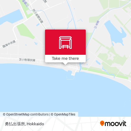 勇払出張所 map