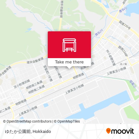 ゆたか公園前 map