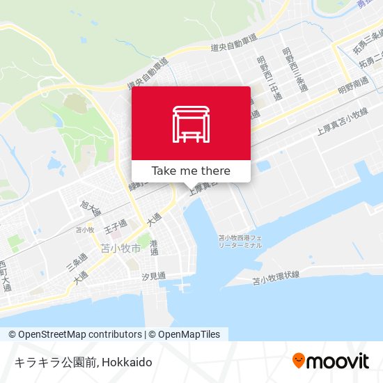 キラキラ公園前 map