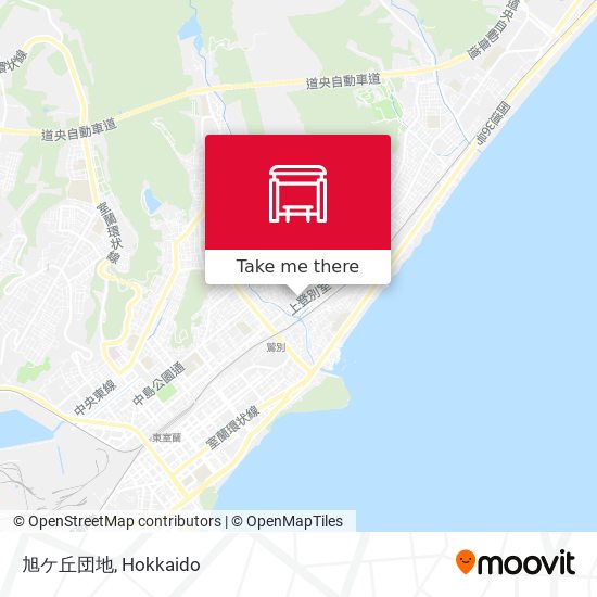 旭ケ丘団地 map