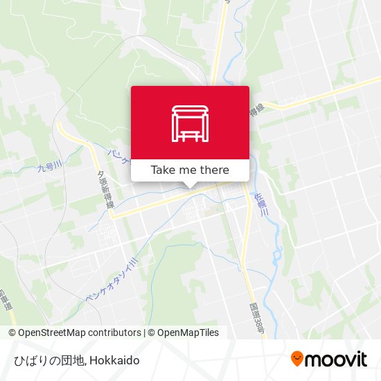 ひばりの団地 map