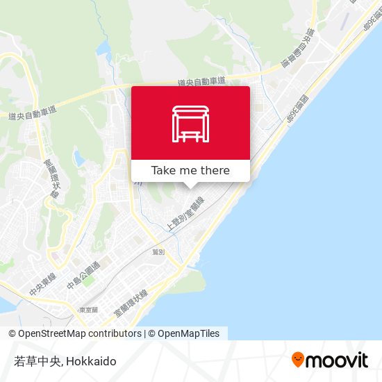 若草中央 map