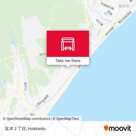 富岸２丁目 map