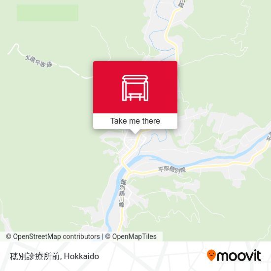穂別診療所前 map