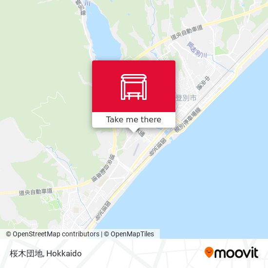 桜木団地 map