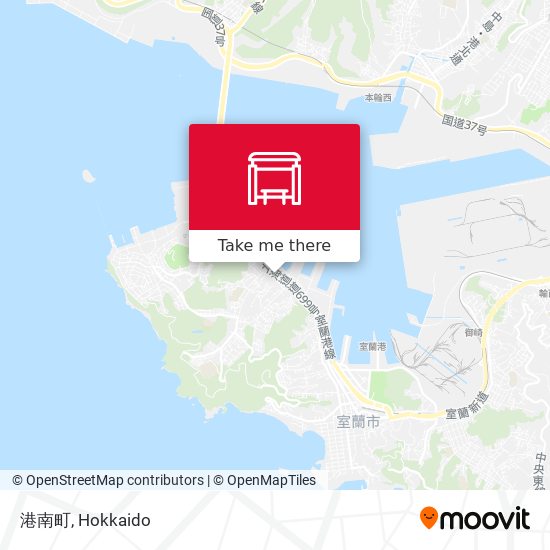 港南町 map