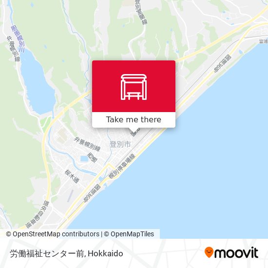 労働福祉センター前 map