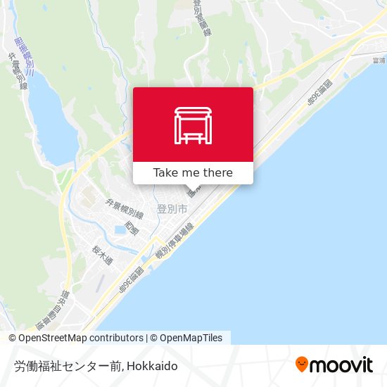 労働福祉センター前 map