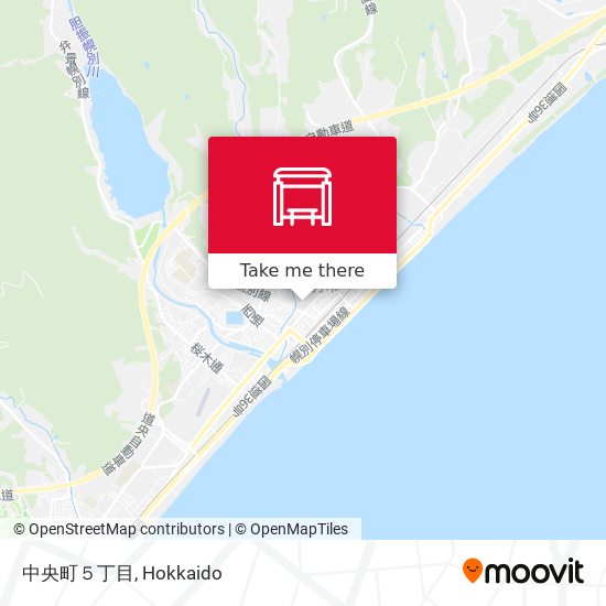 中央町５丁目 map