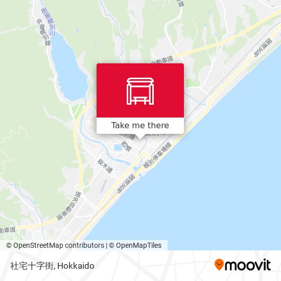 社宅十字街 map