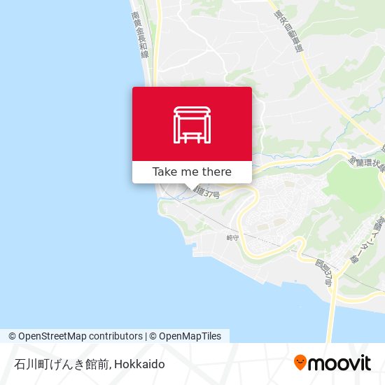 石川町げんき館前 map