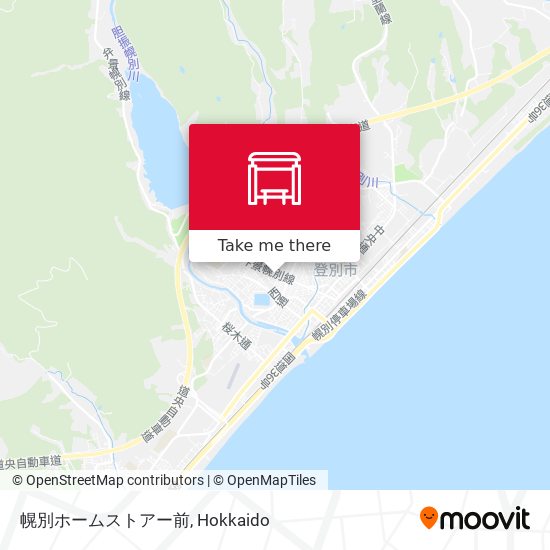 幌別ホームストアー前 map