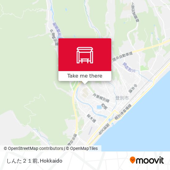 しんた２１前 map
