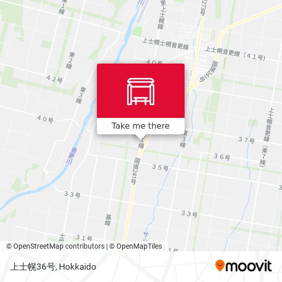 上士幌36号 map