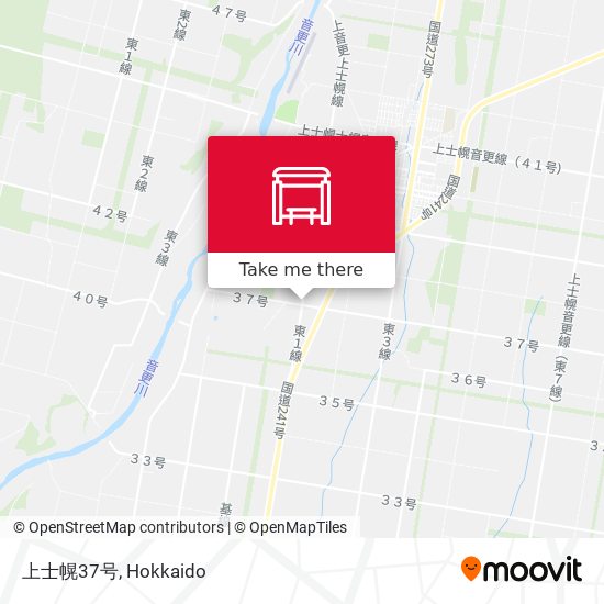 上士幌37号 map