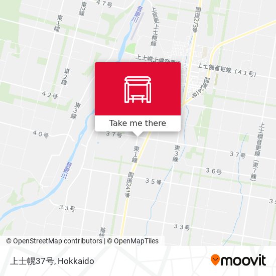 上士幌37号 map