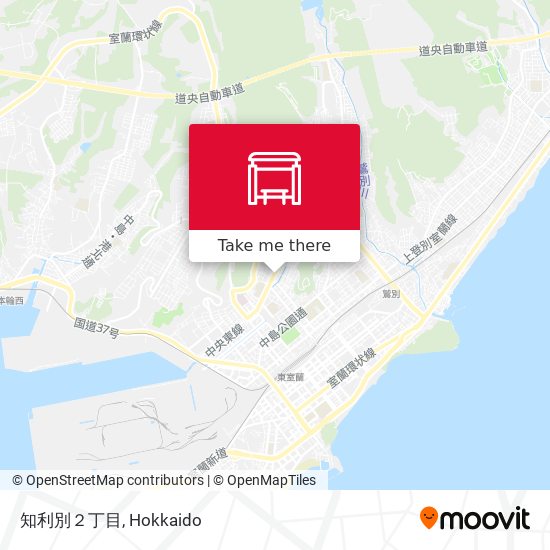 知利別２丁目 map