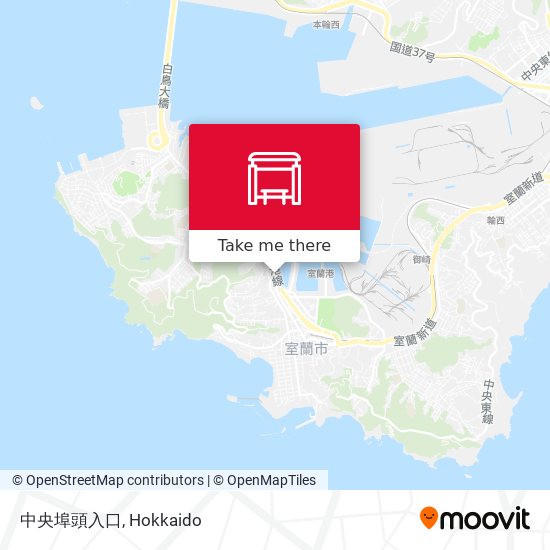中央埠頭入口 map
