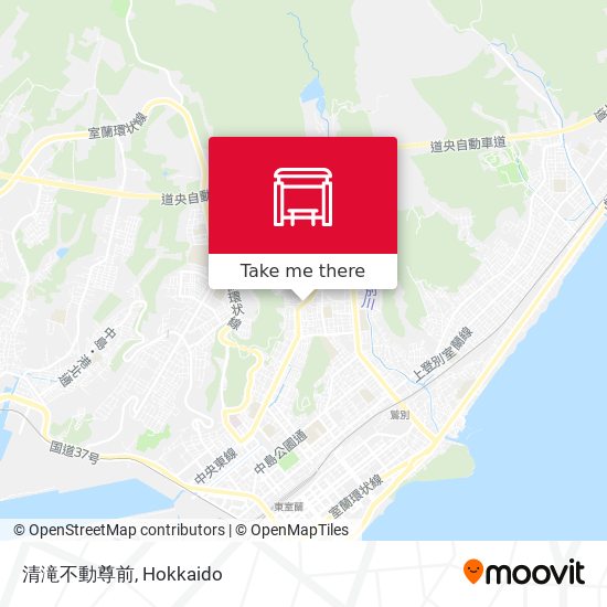 清滝不動尊前 map