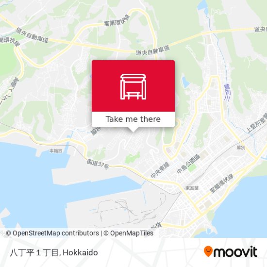 八丁平１丁目 map