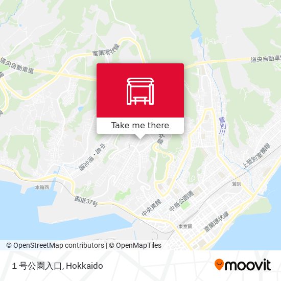 １号公園入口 map
