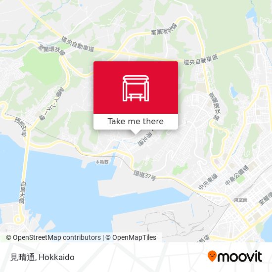 見晴通 map