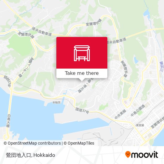 鶯団地入口 map