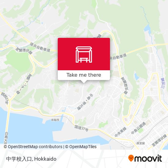 中学校入口 map