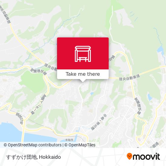 すずかけ団地 map