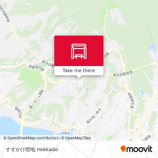 すずかけ団地 map