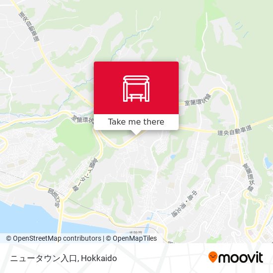 ニュータウン入口 map