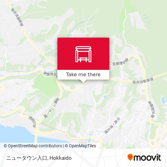 ニュータウン入口 map