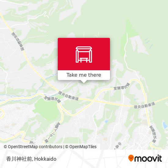香川神社前 map
