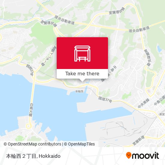 本輪西２丁目 map