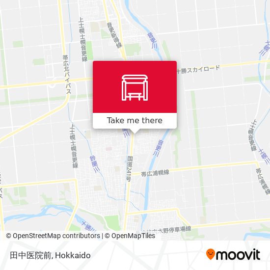 田中医院前 map